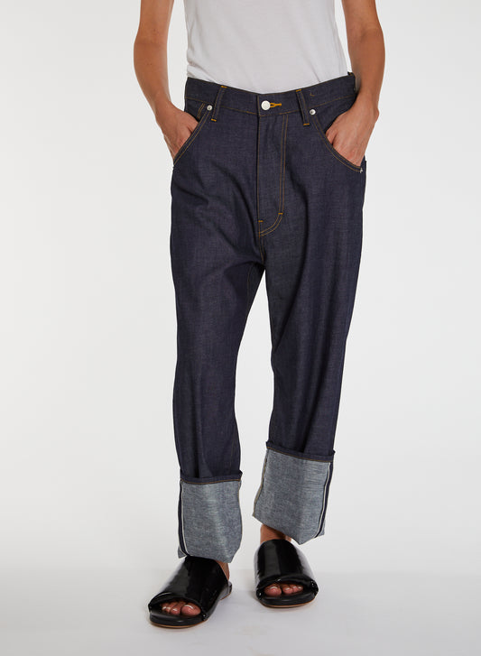 Lis Lareida - Leroy Denim in Deep Blue or Charcoal