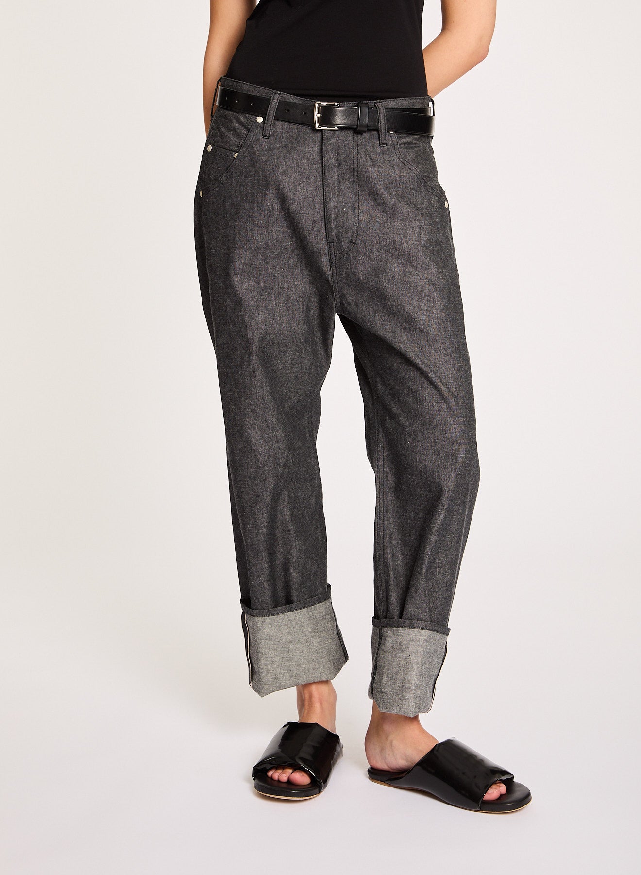 Lis Lareida - Leroy Denim in Deep Blue or Charcoal