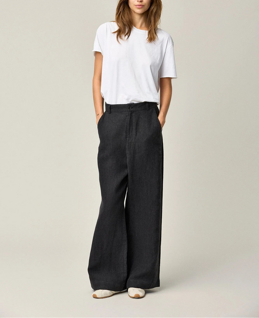 Kristensen Du Nord - Luxury Linen Wide Pants