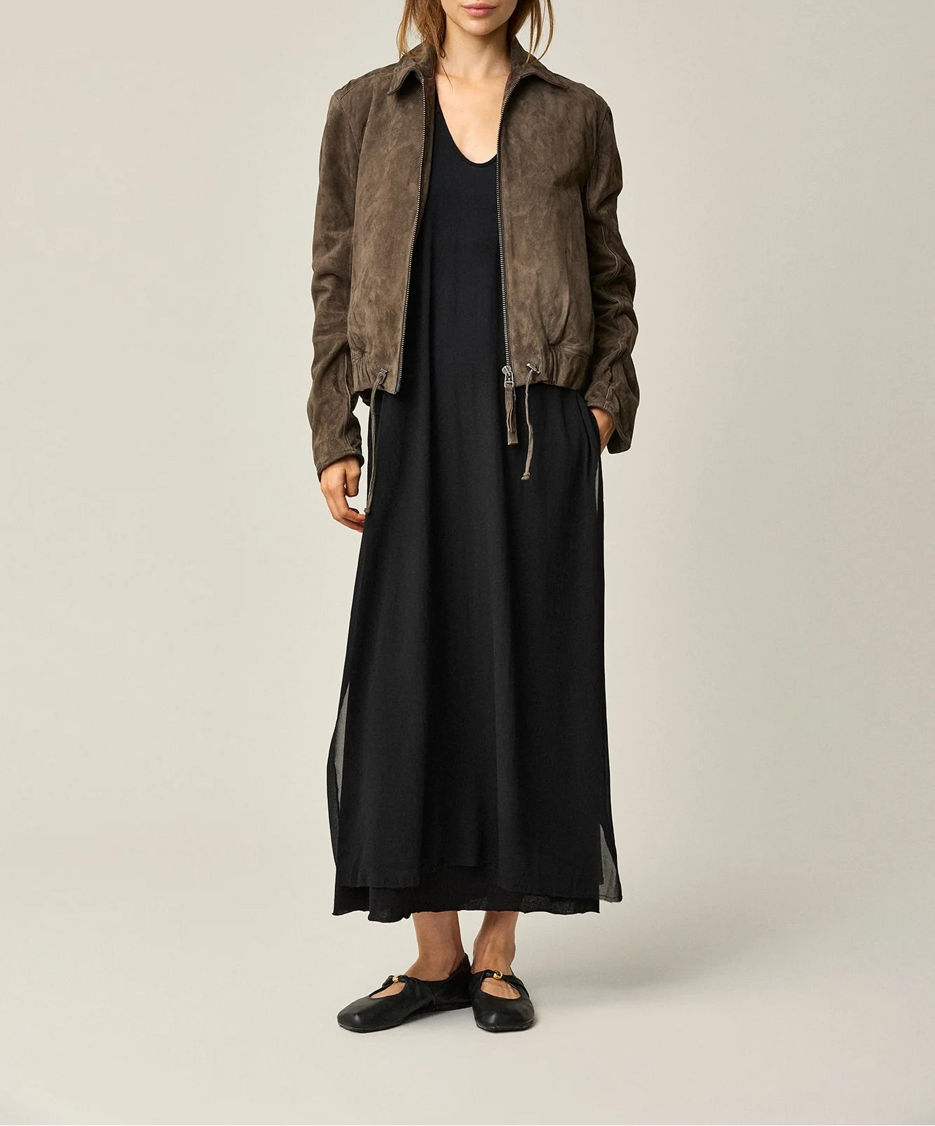 Kristensen Du Nord - Suede Zip Jacket