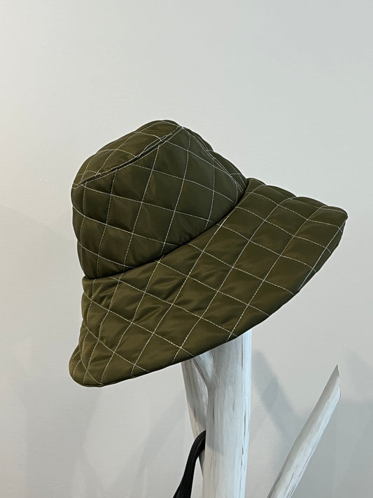 Lola Hats - Fish & Chips Rain Hat in Olive