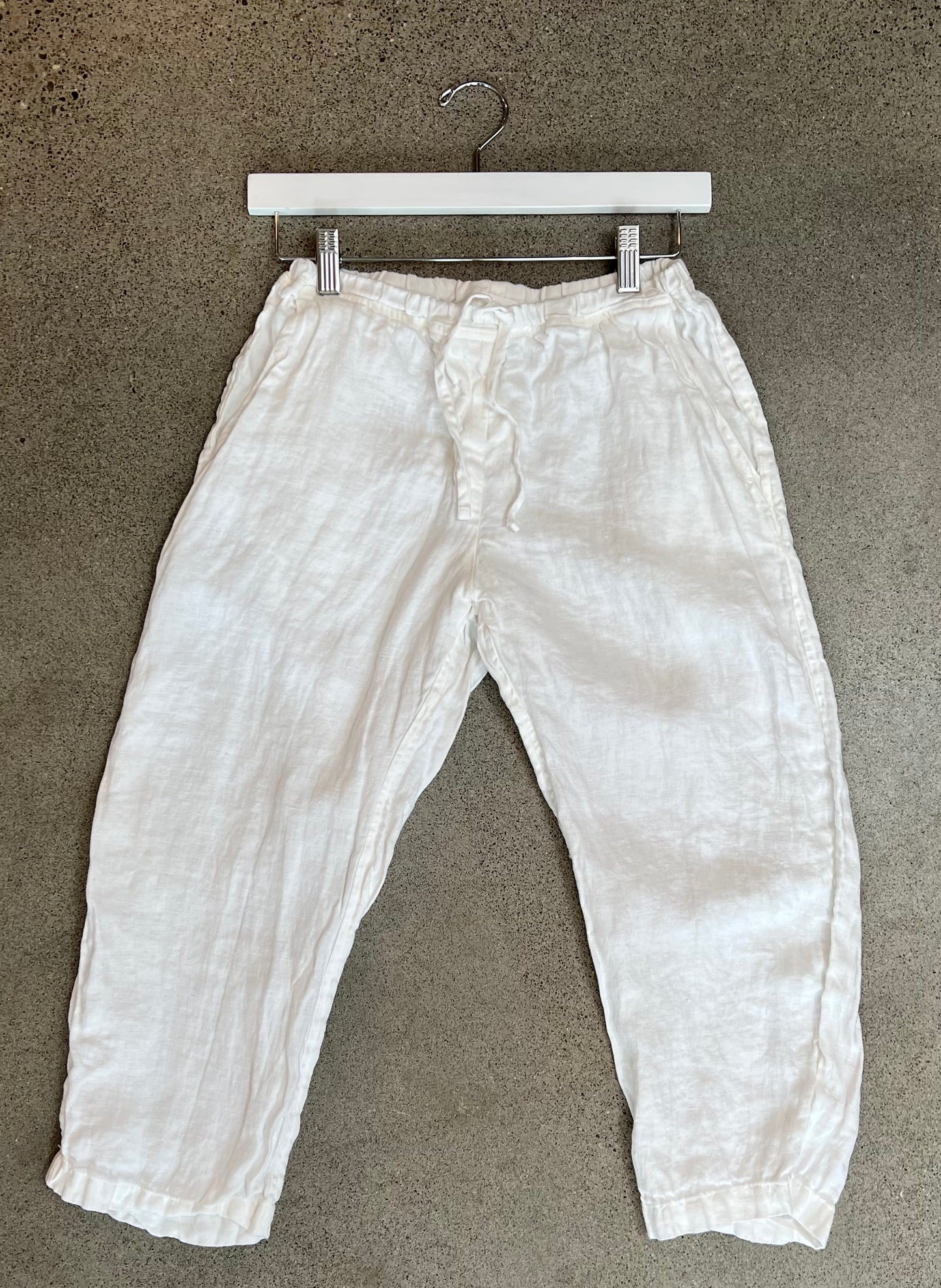 CP Shades - Ana Crop Pant in White