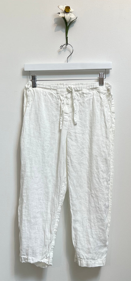 CP Shades - Ana Crop Pant in White
